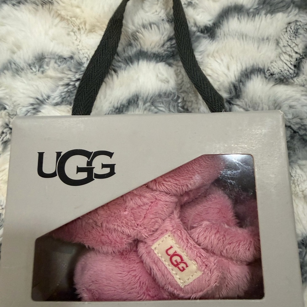 UGG Soft Pink Infant Booties